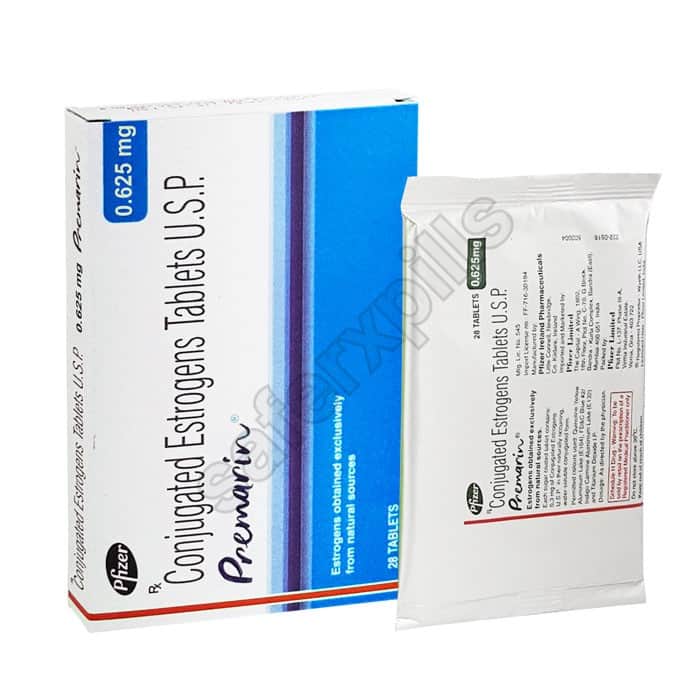 Buy Premarin 0.625mg - Conjugated Estrogen | SafeRxPills
