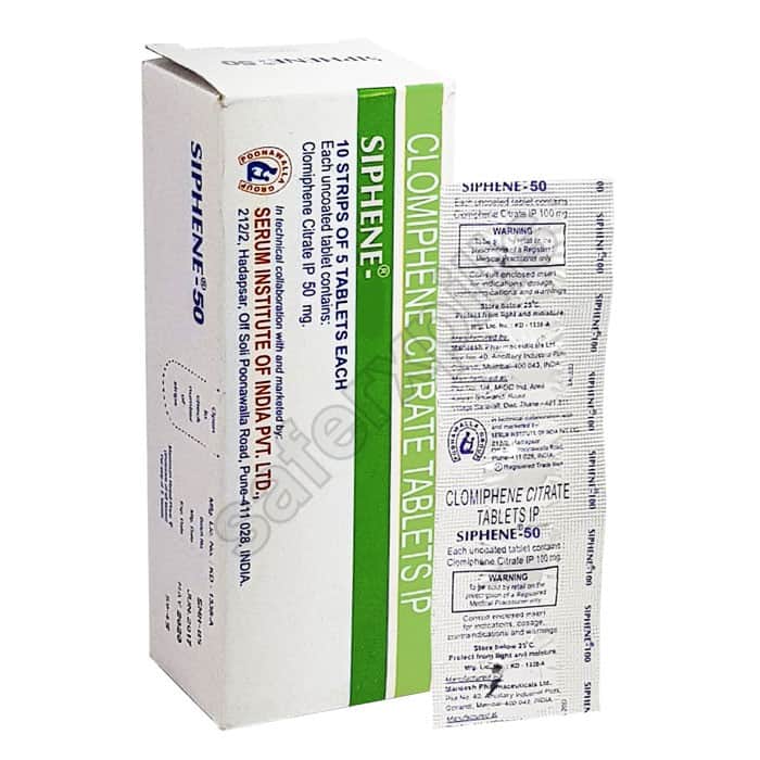 Buy Siphene 50mg - Clomiphene | SafeRxPills