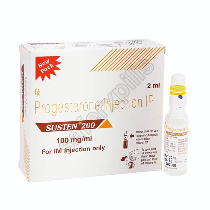 Buy Susten 200mg Injection - Progesterone | SafeRxPills