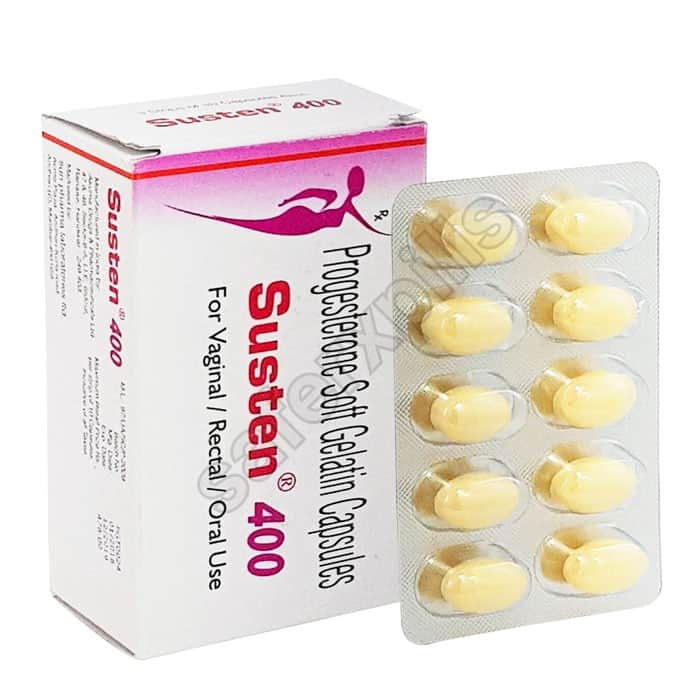 Buy Susten 400 Softgel Capsule - Progesterone | SafeRxPills