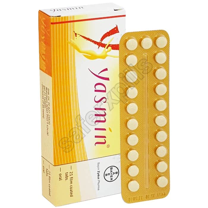 Buy Yasmin - Drospirenone/Ethinylestradiol | SafeRxPills