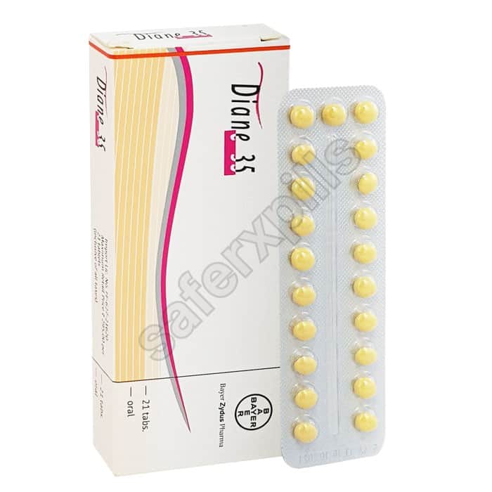 Buy Diane 35 - Cyproterone Acetate/Ethinyl Estradiol | SafeRxPills