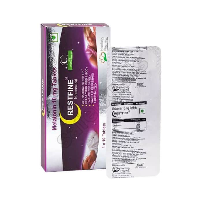 Buy Restfine 10mg (Melatonin) online | SafeRxPills