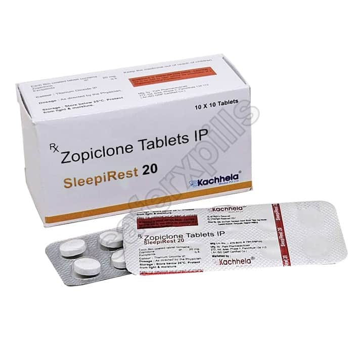 Buy Sleepirest 20mg (Zopiclone) online | SafeRxPills