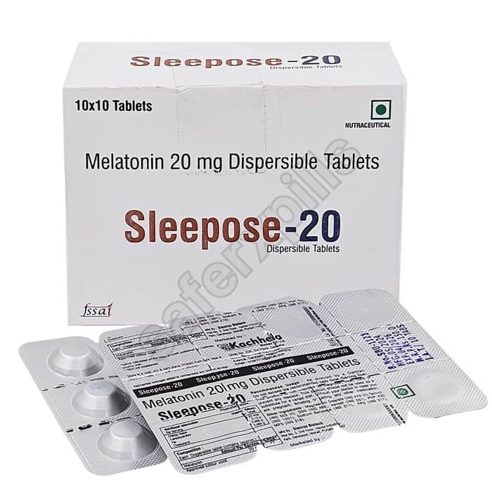 Buy Sleepose 20mg (Melatonin) online | SafeRxPills