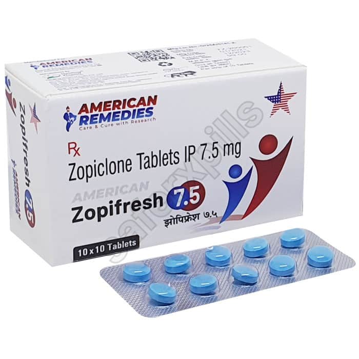 Buy Zopifresh 7.5mg (Zopiclone) online | SafeRxPills