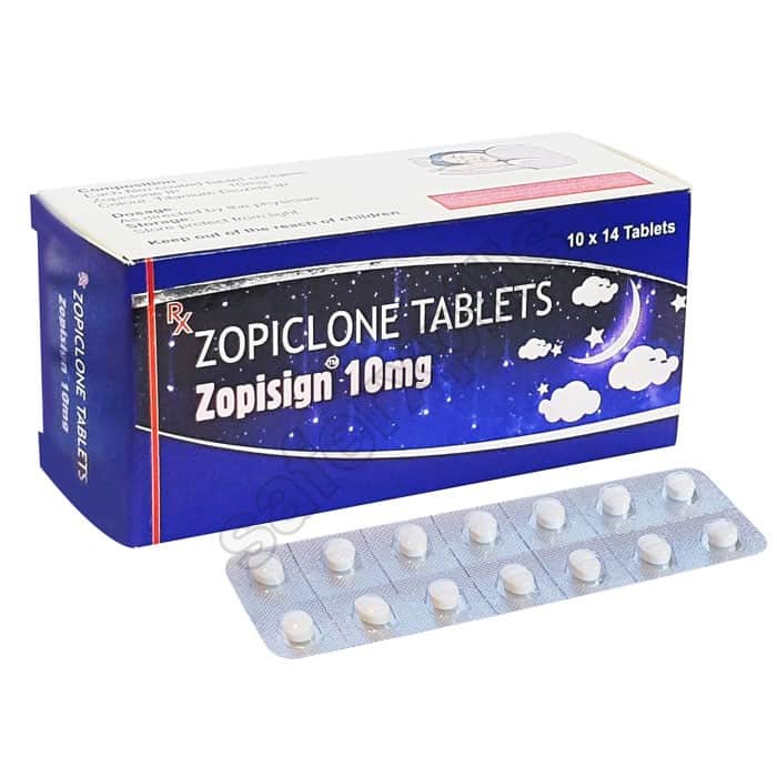 Buy Zopisign 10mg (Zopiclone) online | SafeRxPills