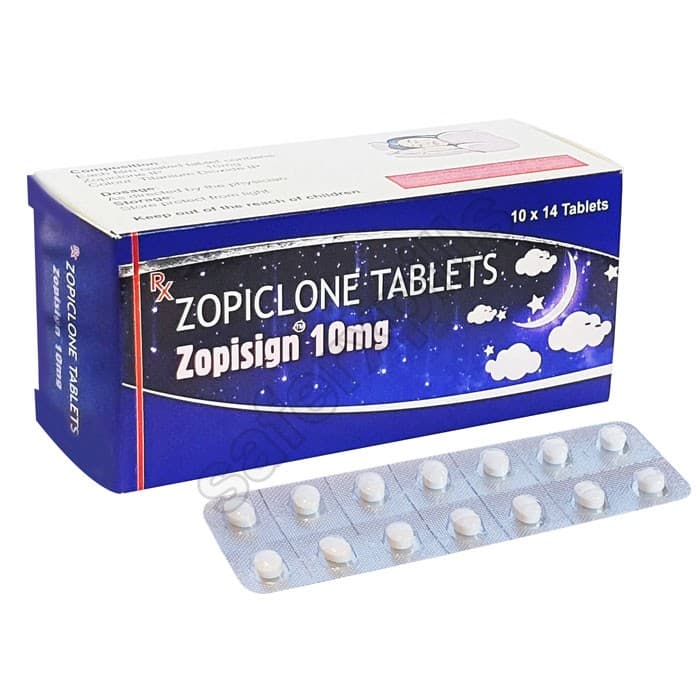 Buy Zopisign 10mg (Zopiclone) online | SafeRxPills