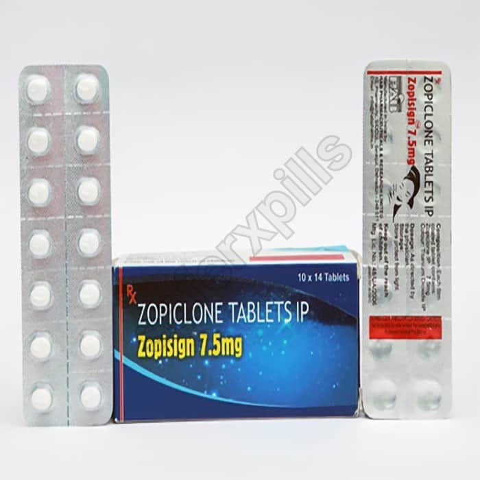 Buy Zopisign 7.5mg (Zopiclone) online | SafeRxPills
