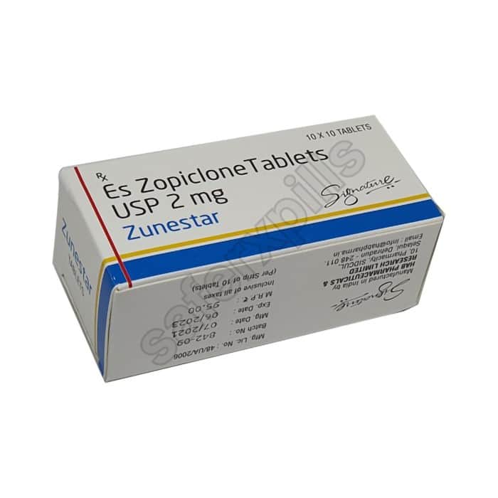 Buy Zunestar 2mg (Eszopiclone) online | SafeRxPills