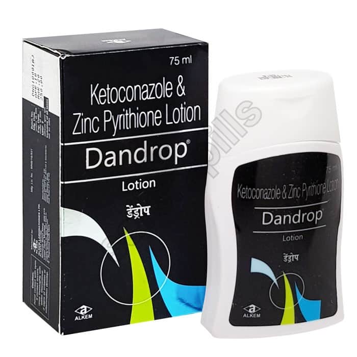 Buy Dandrop Lotion (Ketoconazole/Zinc Pyrithione) online | SafeRxPills