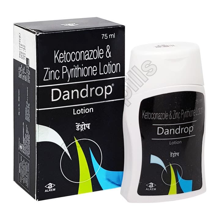 Buy Dandrop Lotion (Ketoconazole/Zinc Pyrithione) online | SafeRxPills