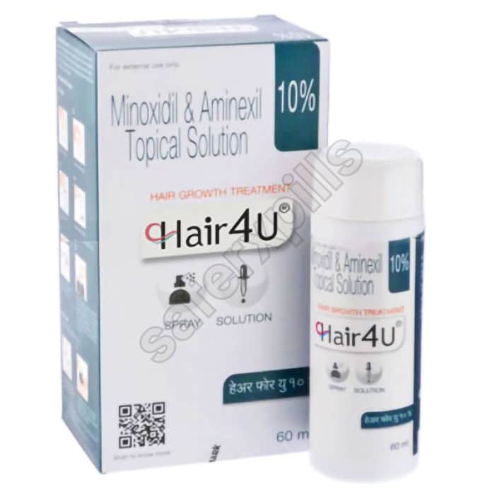 Buy Hair 4U 10% Solution (Minoxidil/Aminexil) online | SafeRxPills