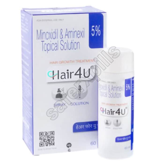 Buy Hair 4U 5% Solution (Minoxidil/Aminexil) online | SafeRxPills