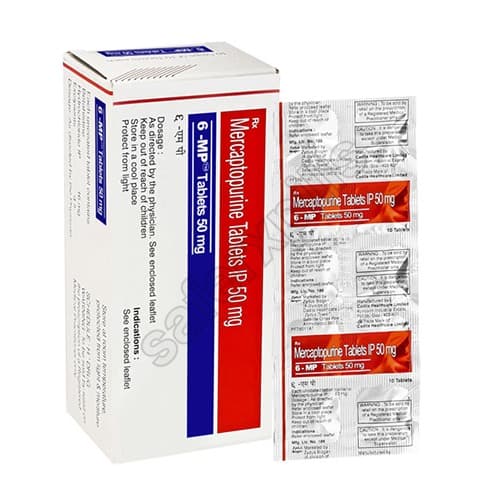 Buy 6-MP 50mg (Mercaptopurine) online | SafeRxPills