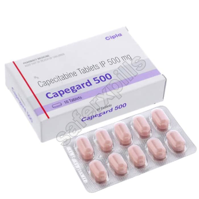 Buy Capegard 500mg (Capecitabine) online | SafeRxPills