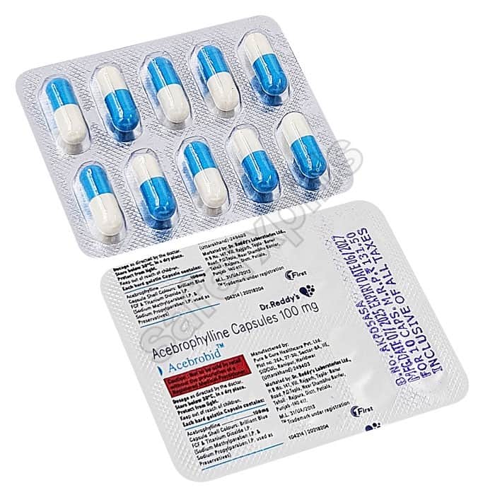 Buy Acebrobid 100mg (Acebrophylline) online | SafeRxPills