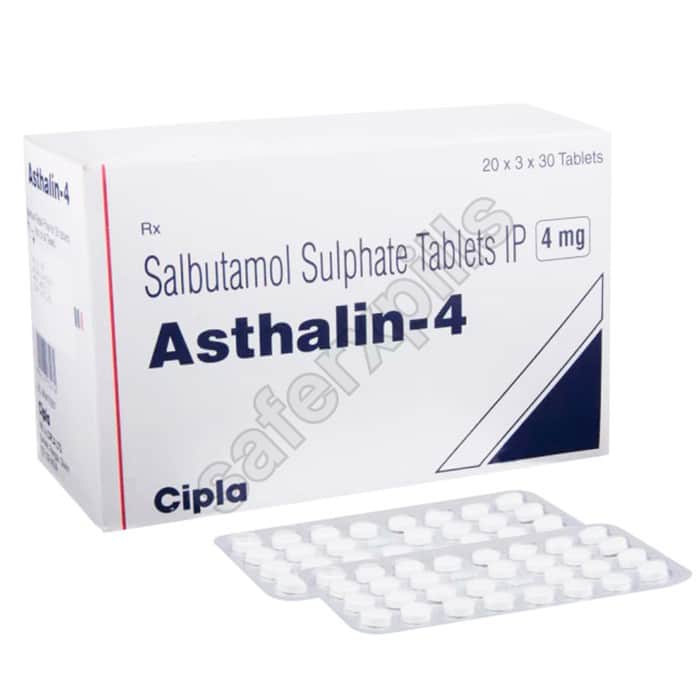 Buy Asthalin 4mg (Salbutamol) online | SafeRxPills