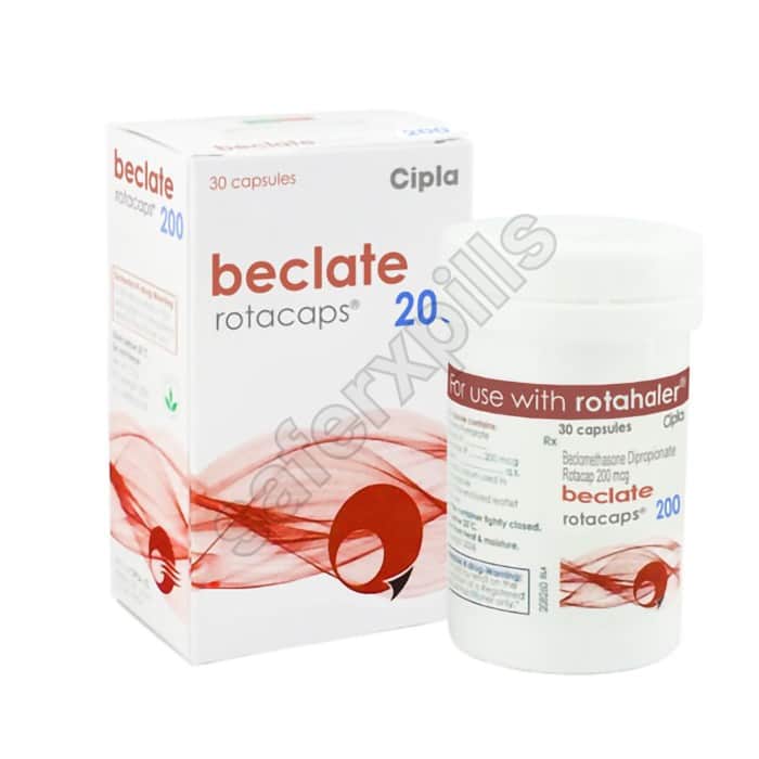 Buy Beclate 200 Rotacaps (Beclometasone) online | SafeRxPills