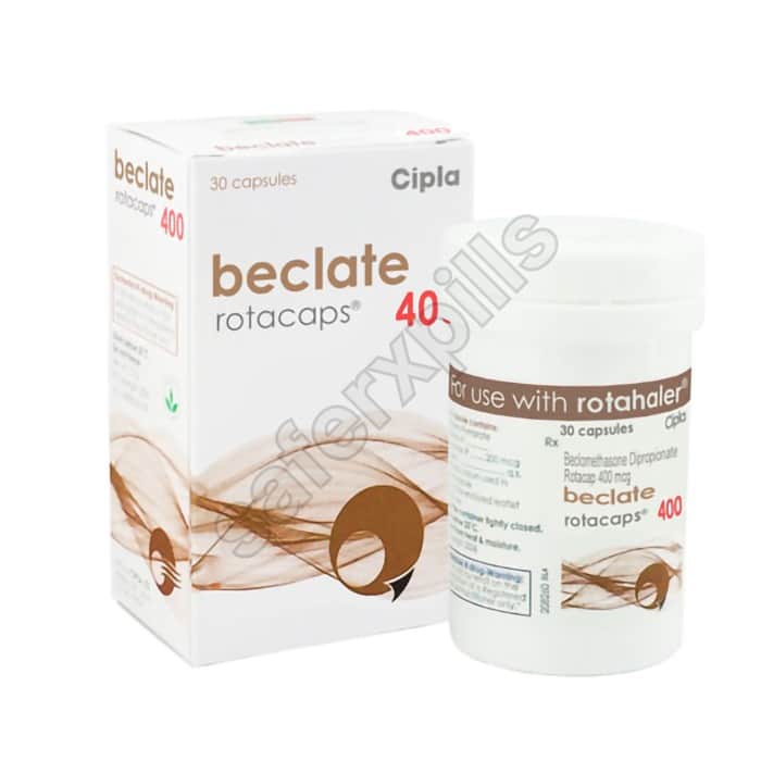 Buy Beclate 400 Rotacaps (Beclometasone) online | SafeRxPills