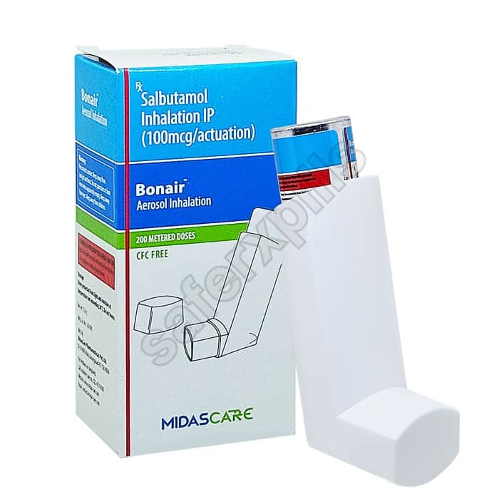 Buy Bonair Inhaler (Salbutamol) online | SafeRxPills