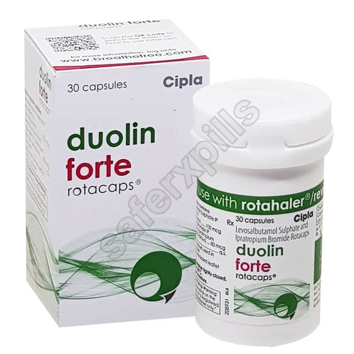 Buy Duolin Forte Rotacap (Levosalbutamol/Ipratropium) online | SafeRxPills