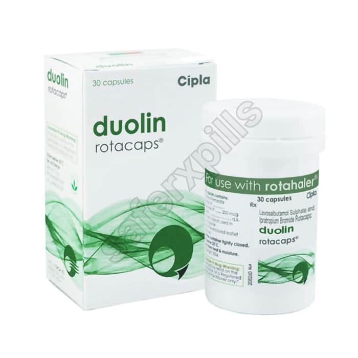 Buy Duolin Rotacaps (Levosalbutamol/Ipratropium) online | SafeRxPills