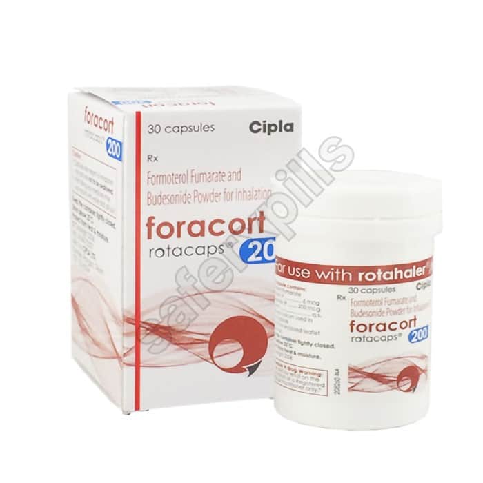 Buy Foracort 200 Rotacap (Budesonide/Formoterol) online | SafeRxPills