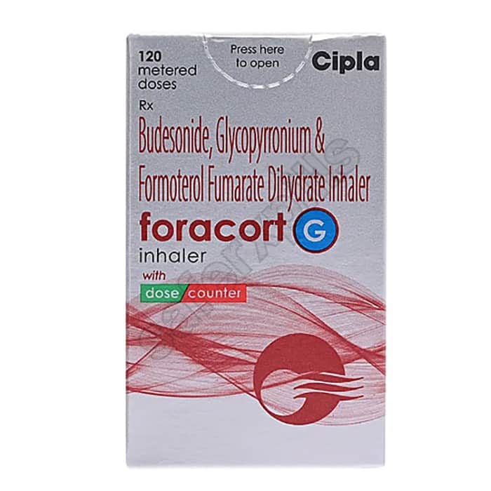 Buy Foracort G Inhaler (Budesonide/Formoterol/Glycopyrrolate) online | SafeRxPills
