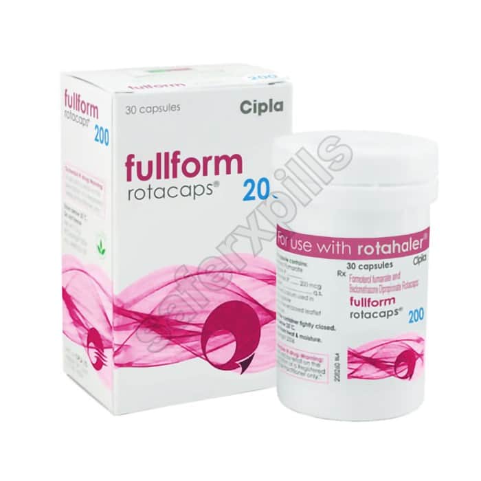 Buy Fullform 200 Rotacap (Beclomethasone/Formoterol Fumarate) online | SafeRxPills
