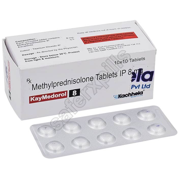 Buy Kaymedorol 8mg (Methylprednisolone) online | SafeRxPills