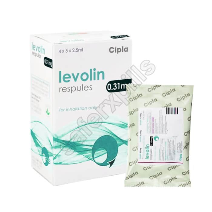 Buy Levolin 0.31mg Respules (Levosalbutamol) online | SafeRxPills
