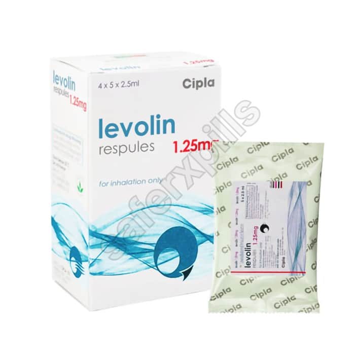 Buy Levolin 1.25mg Respules (Levosalbutamol) online | SafeRxPills