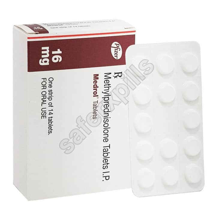 Buy Medrol 16mg (Methylprednisolone) online | SafeRxPills