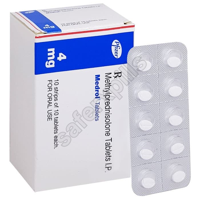 Buy Medrol 4mg (Methylprednisolone) online | SafeRxPills