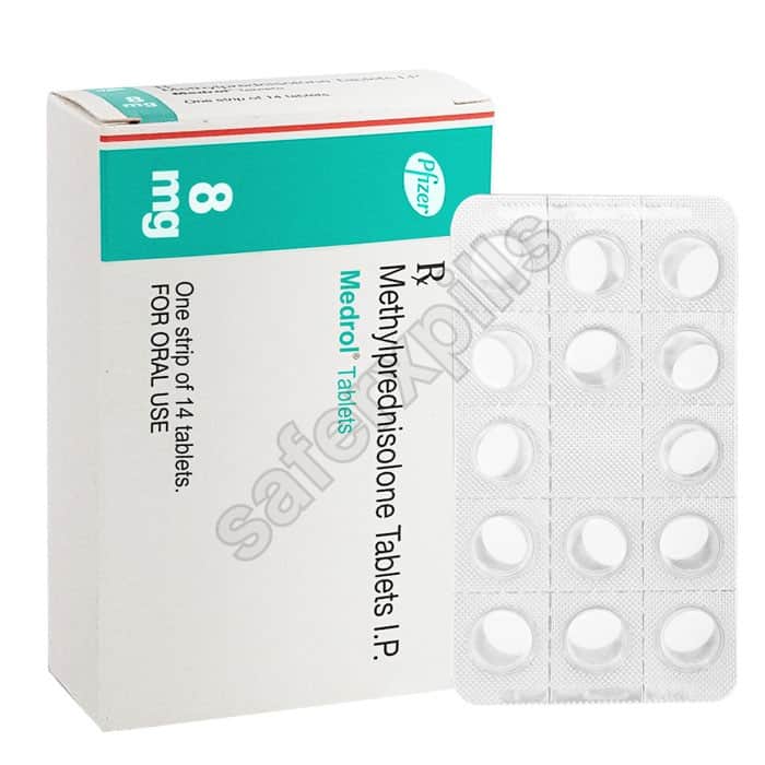 Buy Medrol 8mg (Methylprednisolone) online | SafeRxPills