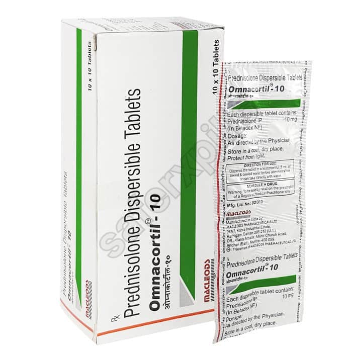 Buy Omnacortil 10mg (Prednisolone) online | SafeRxPills