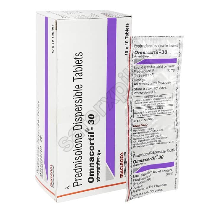 Buy Omnacortil 30mg (Prednisolone) online | SafeRxPills