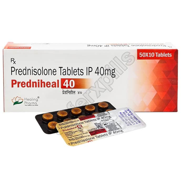 Buy Predniheal 40mg (Prednisolone) online | SafeRxPills