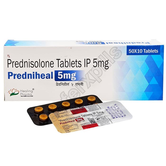 Buy Predniheal 5mg (Prednisolone) online | SafeRxPills