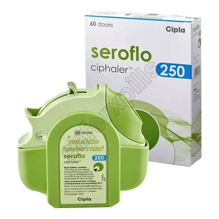 Buy Seroflo 250 Ciphaler (Salmeterol/Fluticasone) online | SafeRxPills