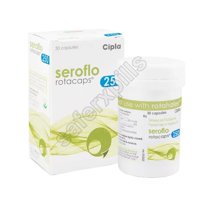 Buy Seroflo 250 Rotacaps (Salmeterol/Fluticasone) online | SafeRxPills