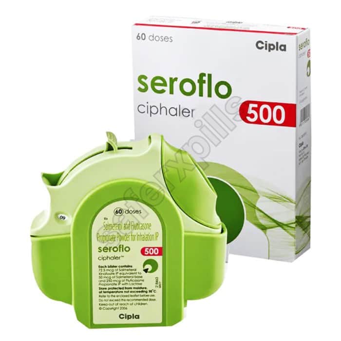 Buy Seroflo 500 Ciphaler (Salmeterol/Fluticasone) online | SafeRxPills