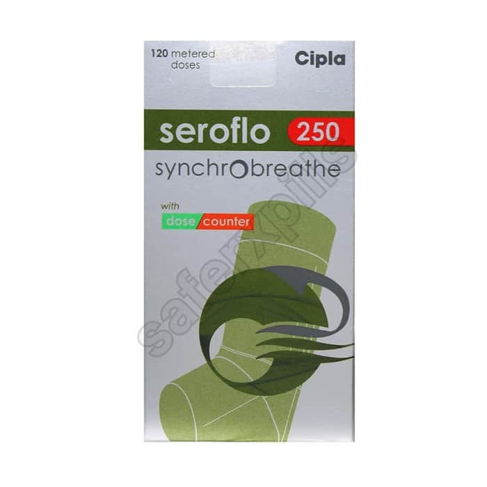 Buy Seroflo synchrobreathe Inhaler 250 (Salmeterol/Fluticasone) online | SafeRxPills
