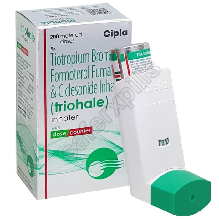 Buy Triohale Inhaler (Tiotropium/Formoterol/Ciclesonide) online | SafeRxPills