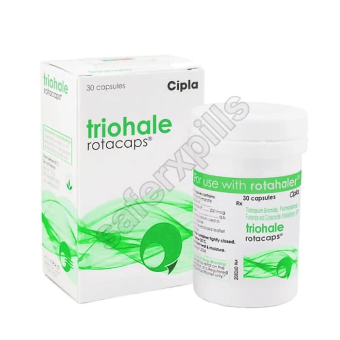Buy Triohale Rotacaps (Tiotropium/Formoterol/Ciclesonide) online | SafeRxPills