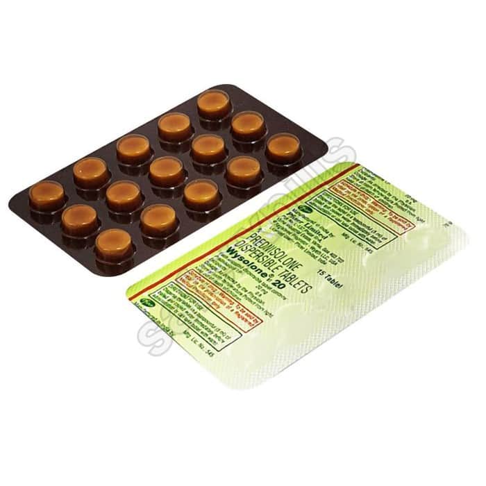 Buy Wysolone 20mg (Prednisolone) online | SafeRxPills