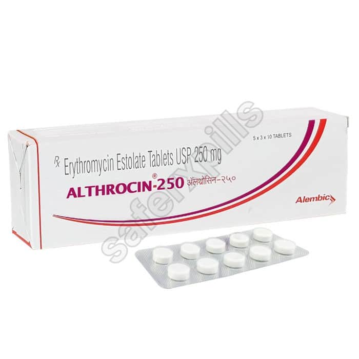 Buy Althrocin 250mg - Erythromycin | SafeRxPills