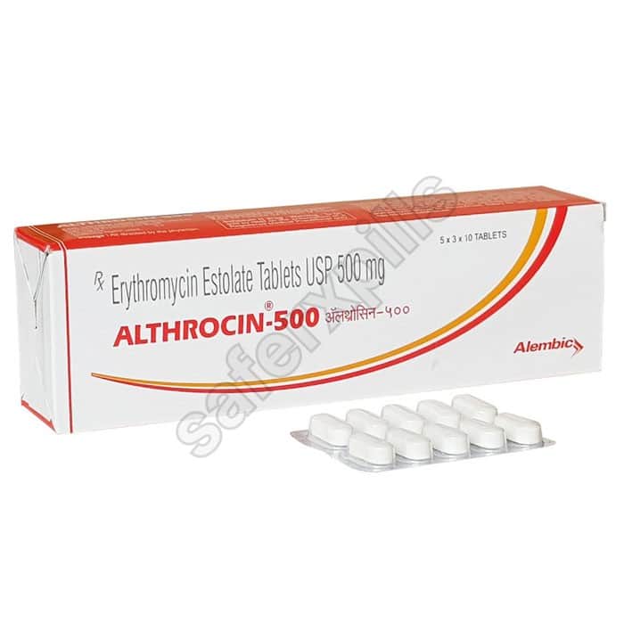 Buy Althrocin 500mg - Erythromycin | SafeRxPills