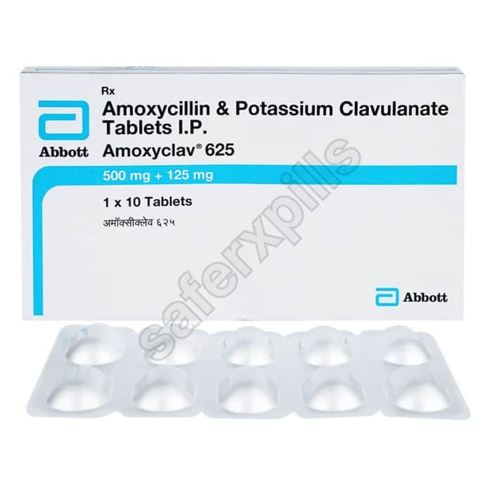 Buy Amoxyclav 625mg - Amoxicillin/Clavulanic Acid | SafeRxPills